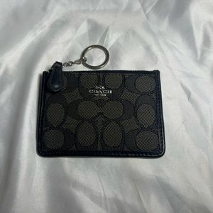 Coach key chain wallet
